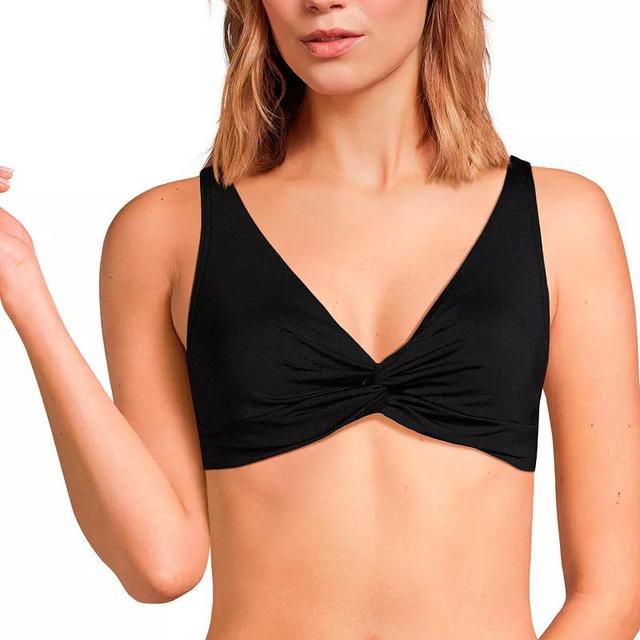 Womens Lands End Twist Front Underwire Bikini Top Product Image