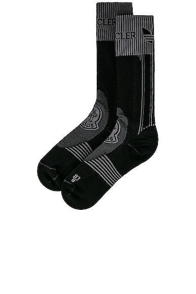 Mens Moncler x adidas Originals Logo Stretch Socks Product Image