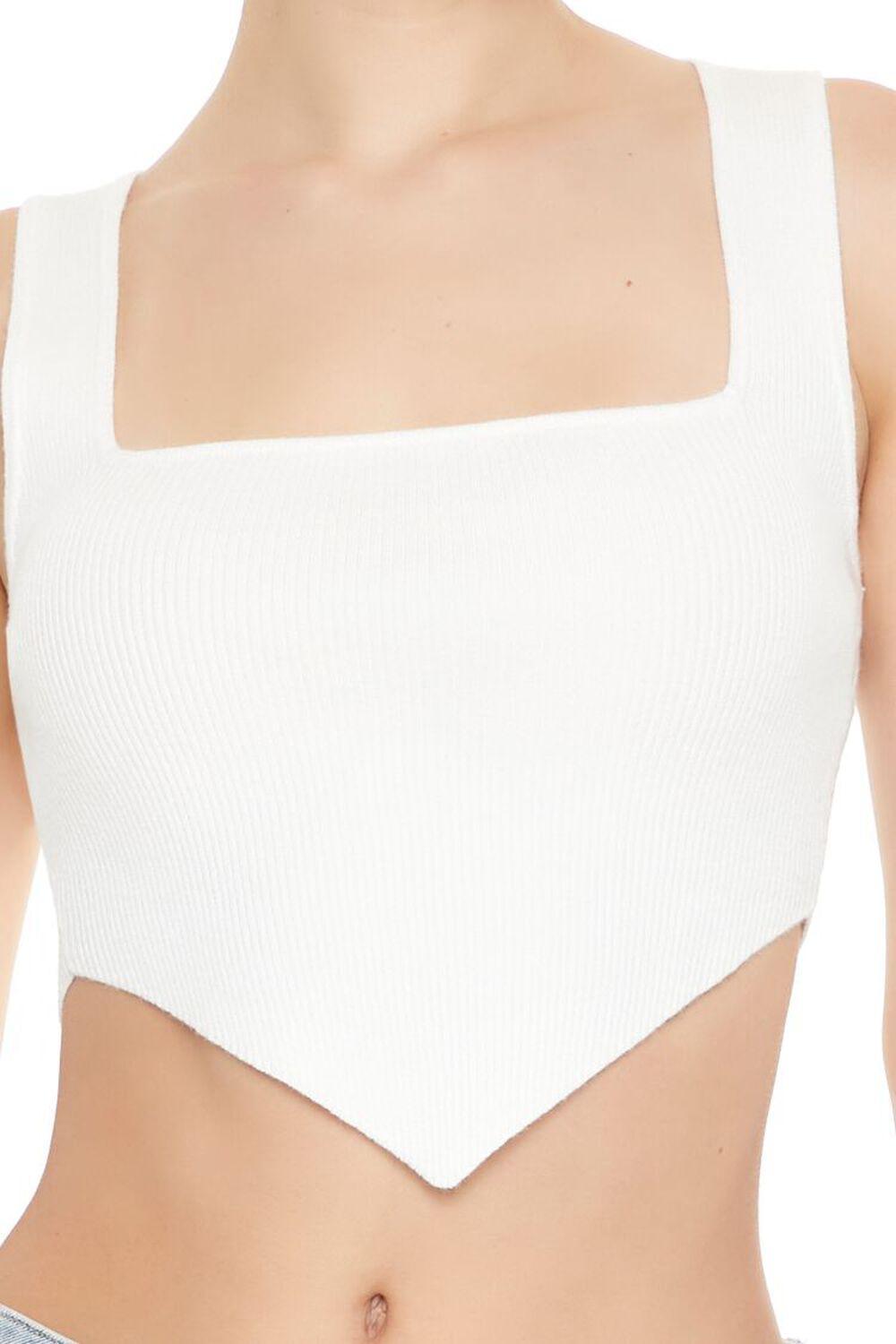 Ribbed Sweater-Knit Crop Top | Forever 21 Product Image