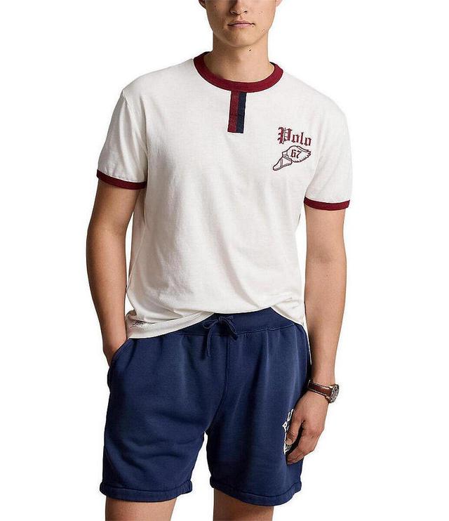 Polo Ralph Lauren Big & Tall Graphic Slub Jersey Short Sleeve T-Shirt Product Image