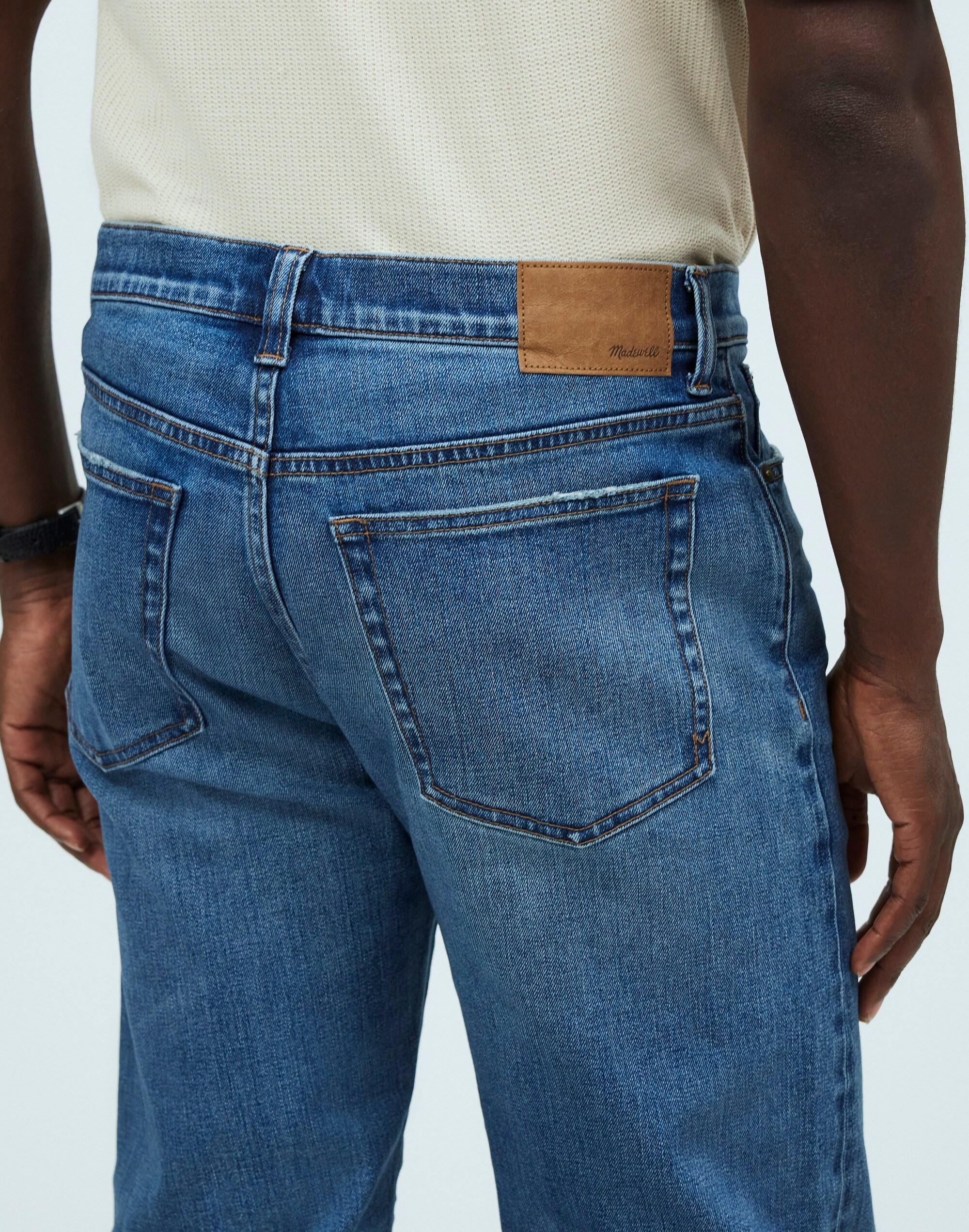 Relaxed Taper Stretch Selvedge Jeans in Barrington Wash Product Image