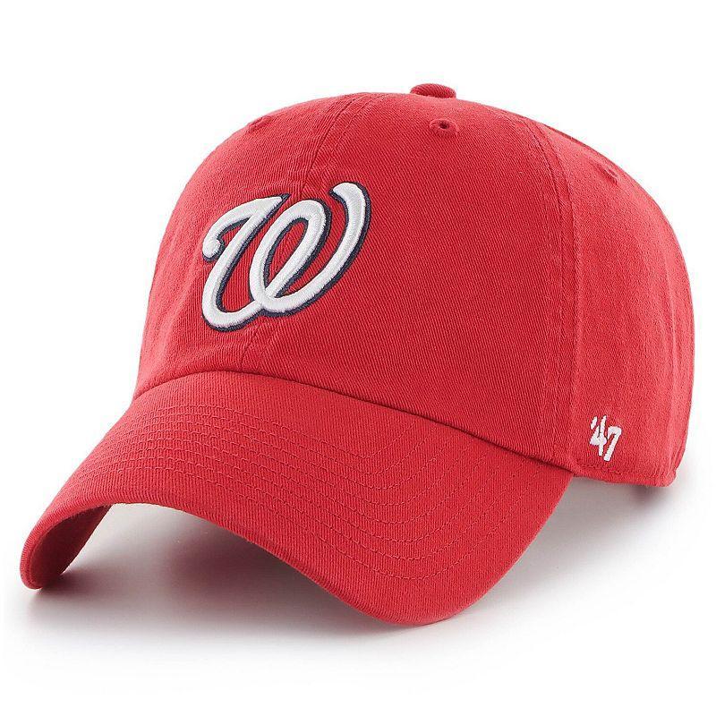 Mens 47 Washington Nationals Heritage Clean Up Adjustable Hat Product Image