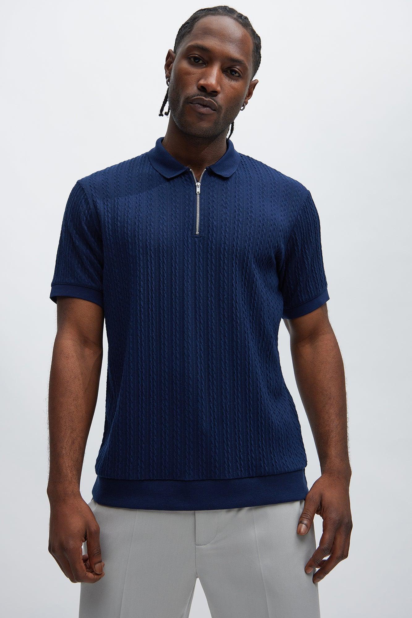 Caddie Short Sleeve Polo - Navy Product Image