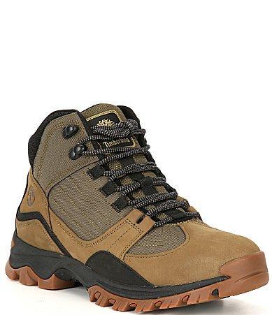 Timberland Mt. Maddsen Mid Lace-Up Hiking Boots Nubuck) Men's Climbing Shoes Product Image