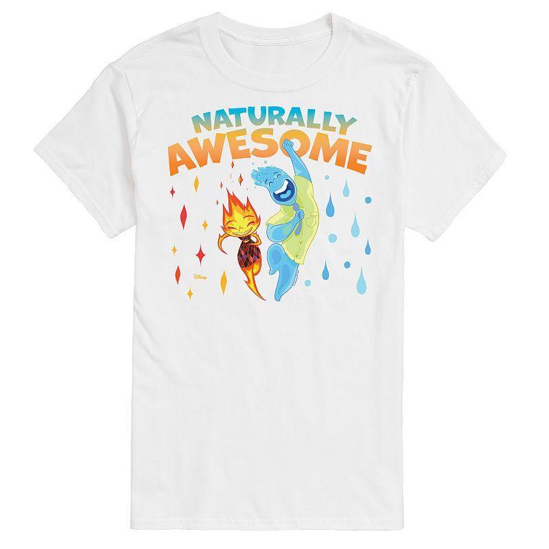 Mens Elemental Naturally Awesome Tee White Product Image