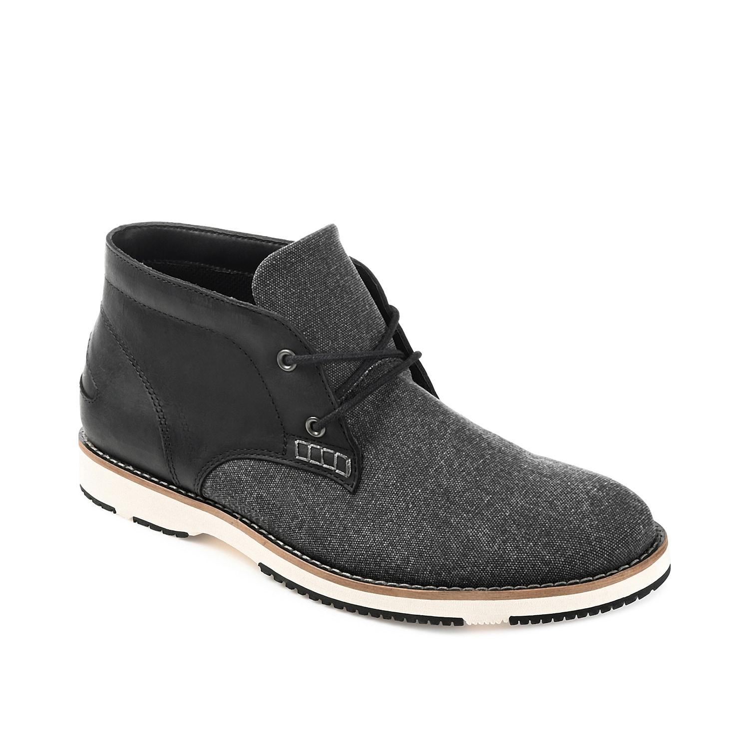 Thomas & Vine Theo Mens Chukka Boots Black Product Image