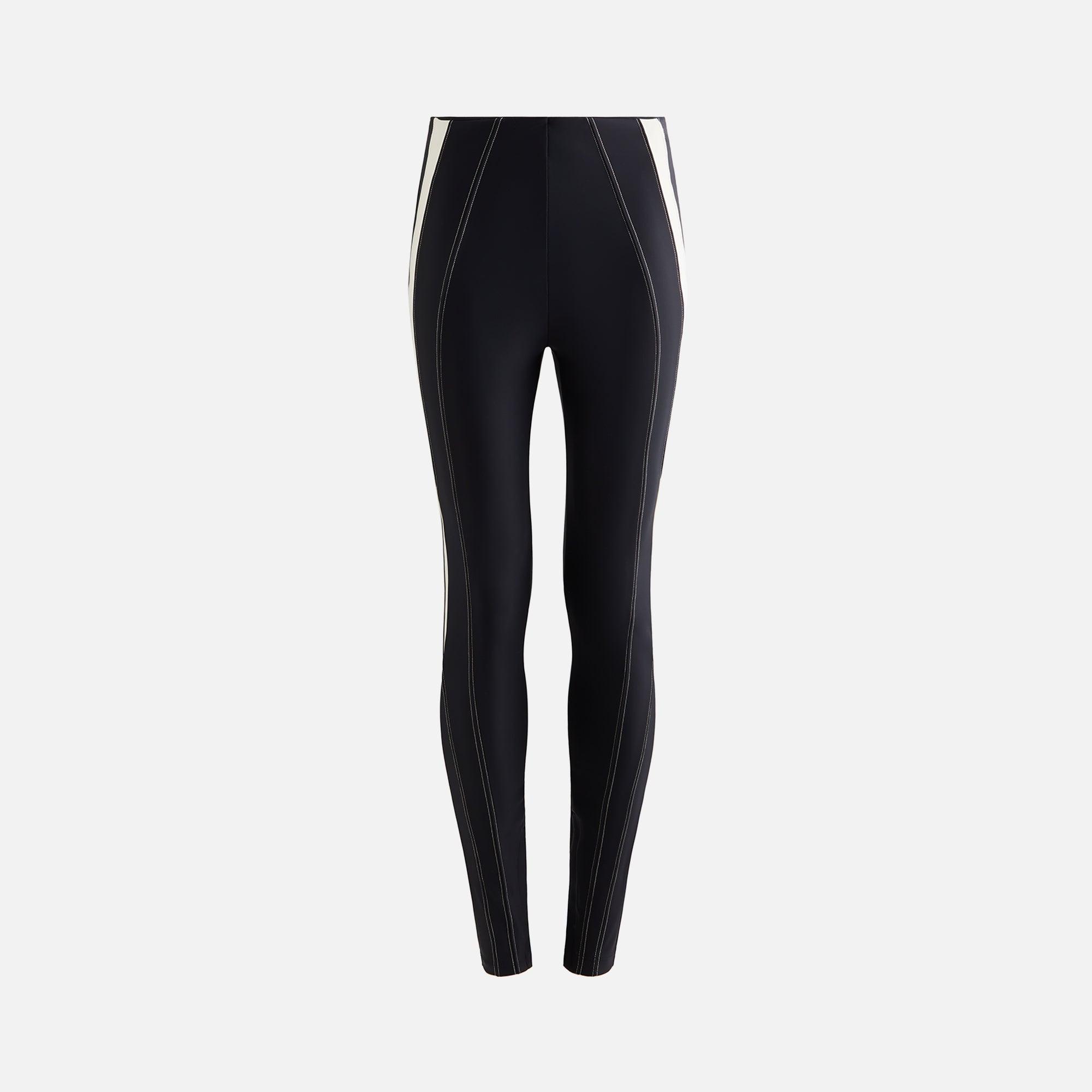 Kith Women Sora Seamed Side Zip Legging - Black Female Product Image