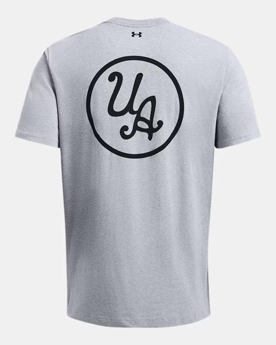 Men's UA Golf Script Wordmark Short Sleeve Product Image