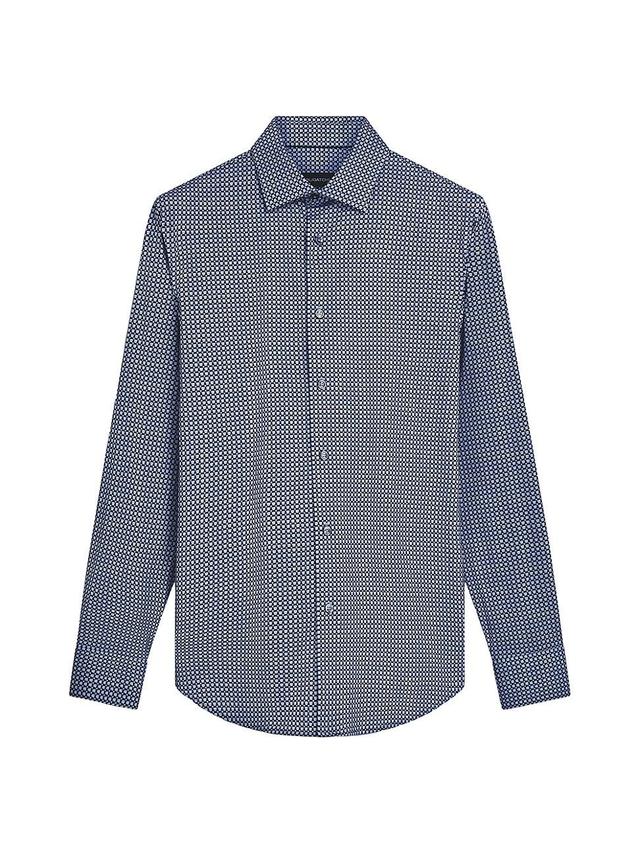 Bugatchi James OoohCotton Medallion Print Button-Up Shirt Product Image