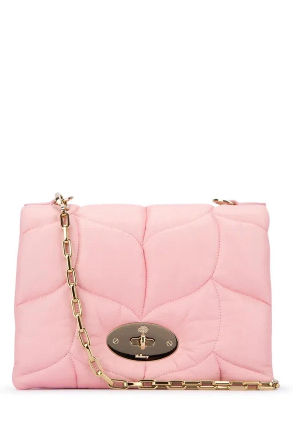 MULBERRY Light Pink Quilted Shoulder Bag Product Image