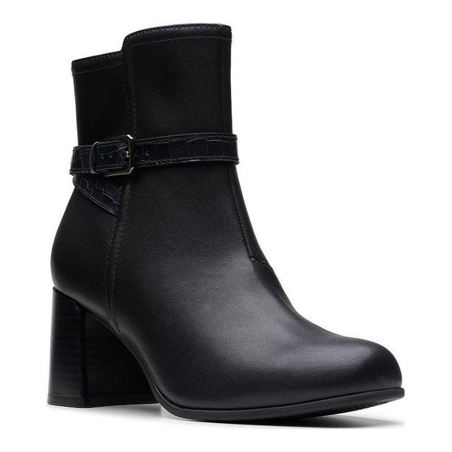 Clarks Keirsta Haley Womens Leather Ankle Boots Product Image