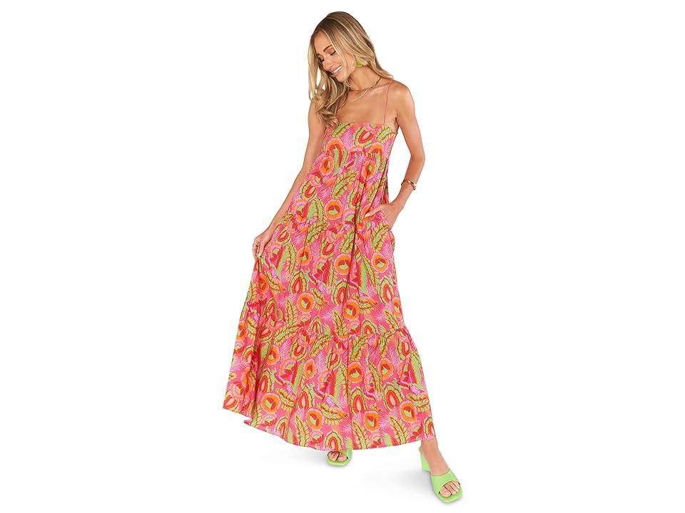 Show Me Your Mumu Long Weekend Maxi Dress (Paradise Palms) Women's Clothing Product Image