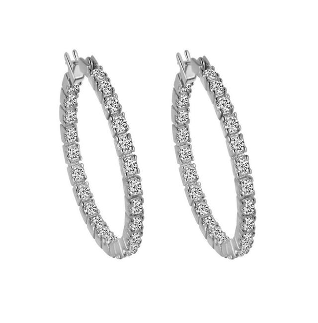 Crystal Hoop Earrings for Women Product Image