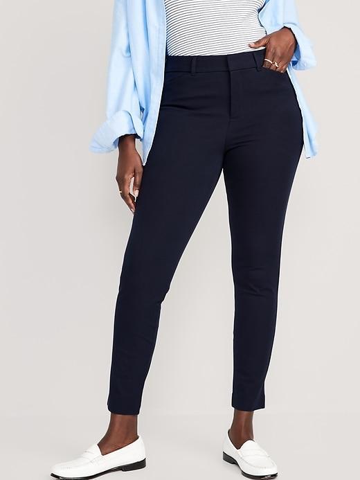 High-Waisted Pixie Skinny Pants Product Image