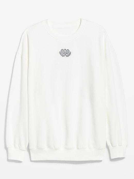 SoComfy Oversized Graphic Sweatshirt Product Image