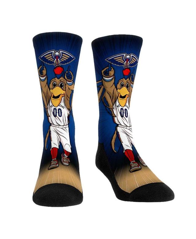 Rock Em Socks New Orleans Pelicans Mascot Pump Up Crew Socks, Mens Product Image