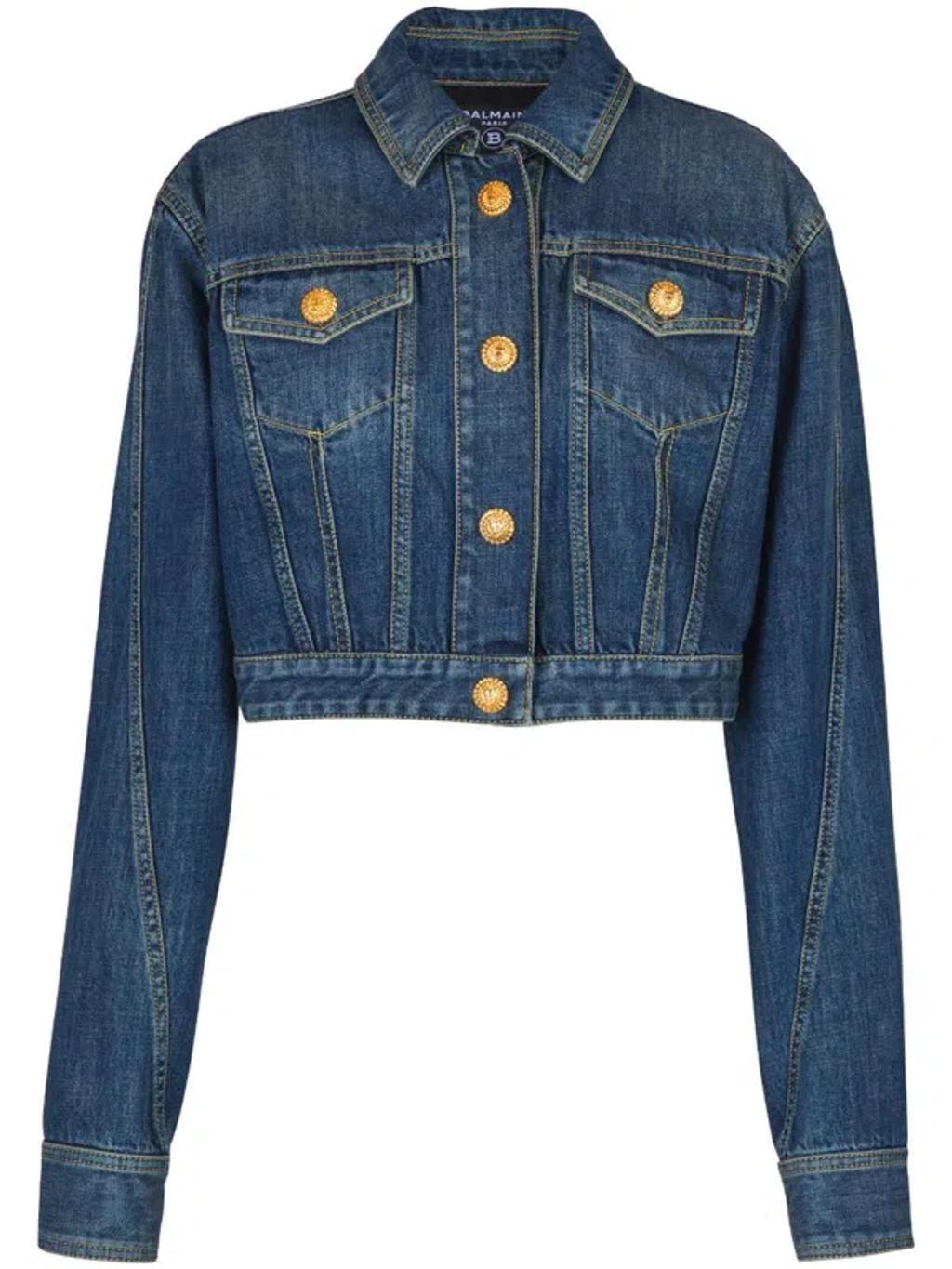 BALMAIN Denim Jacket In Blue product image