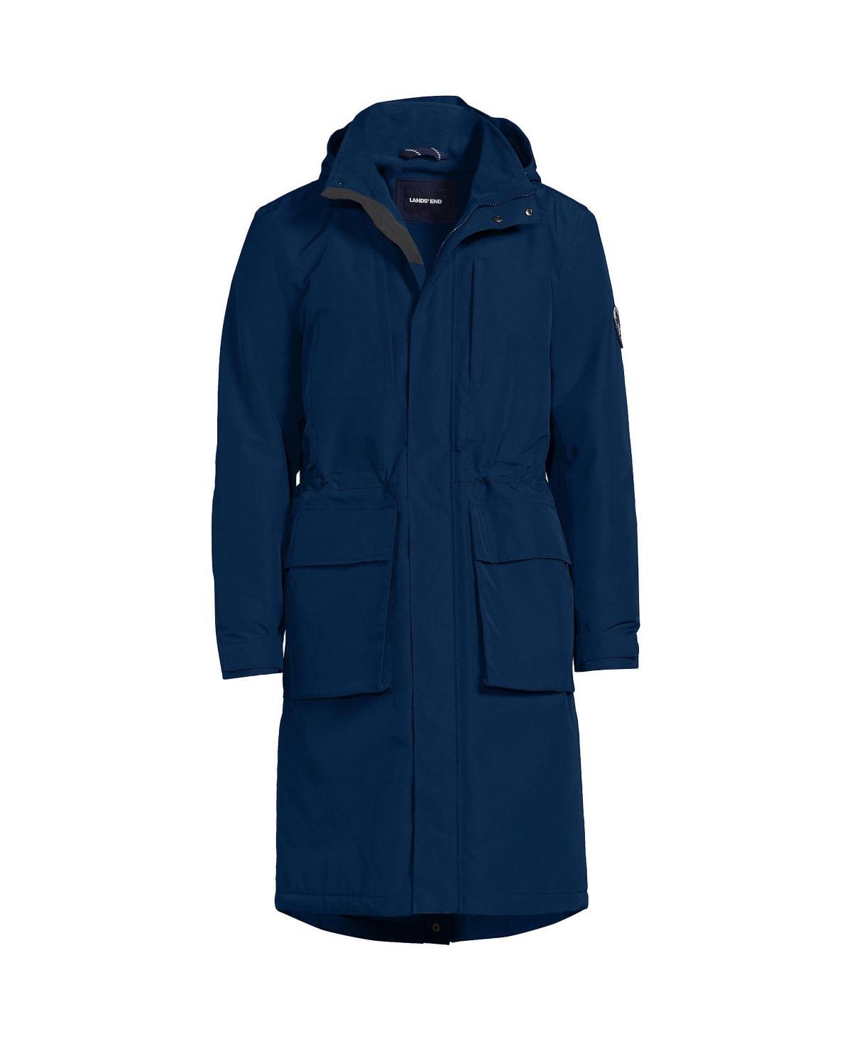 Lands End Mens Squall Waterproof Insulated Winter Stadium Coat Product Image