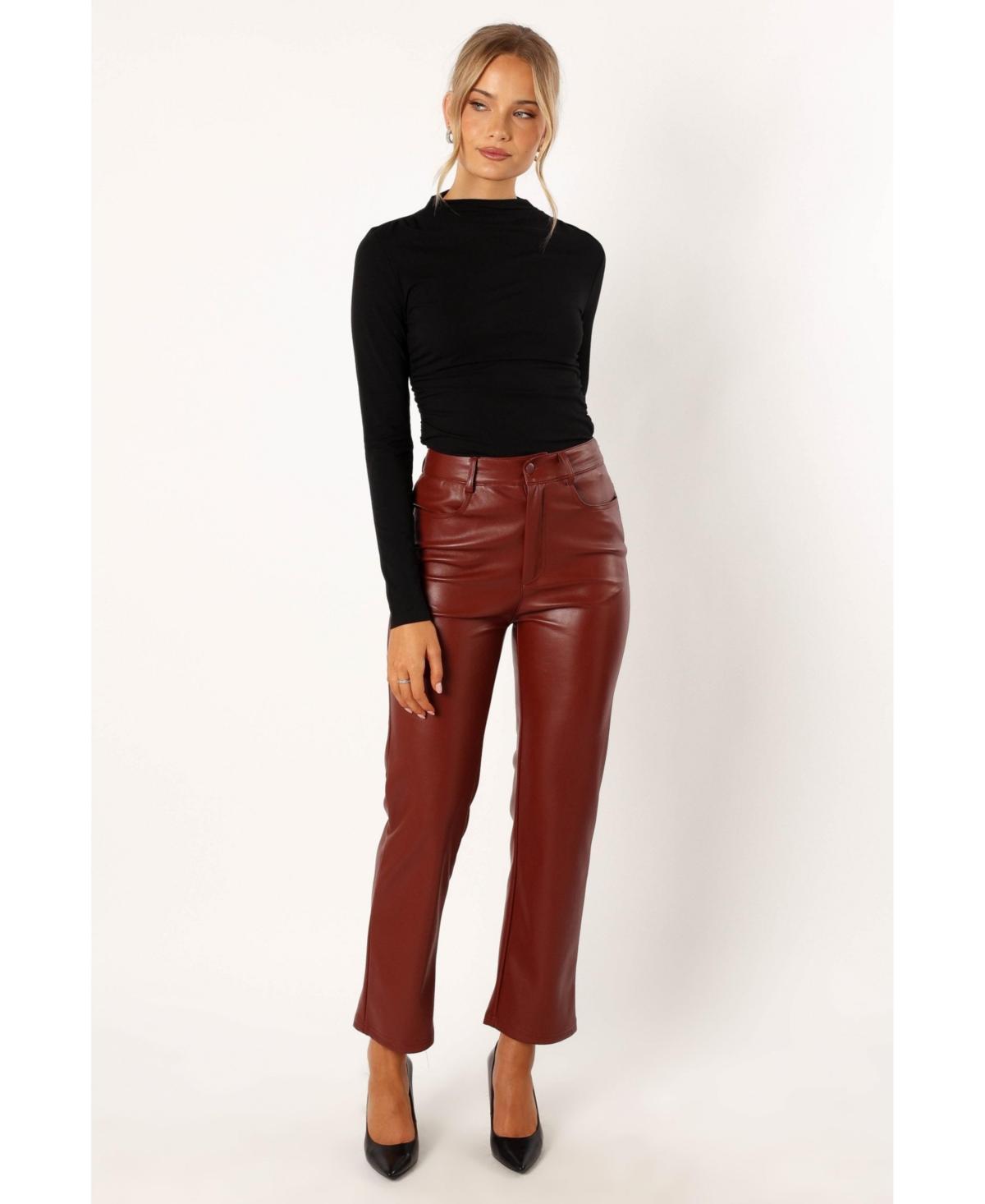 Women's Maverick Leather Pants Product Image