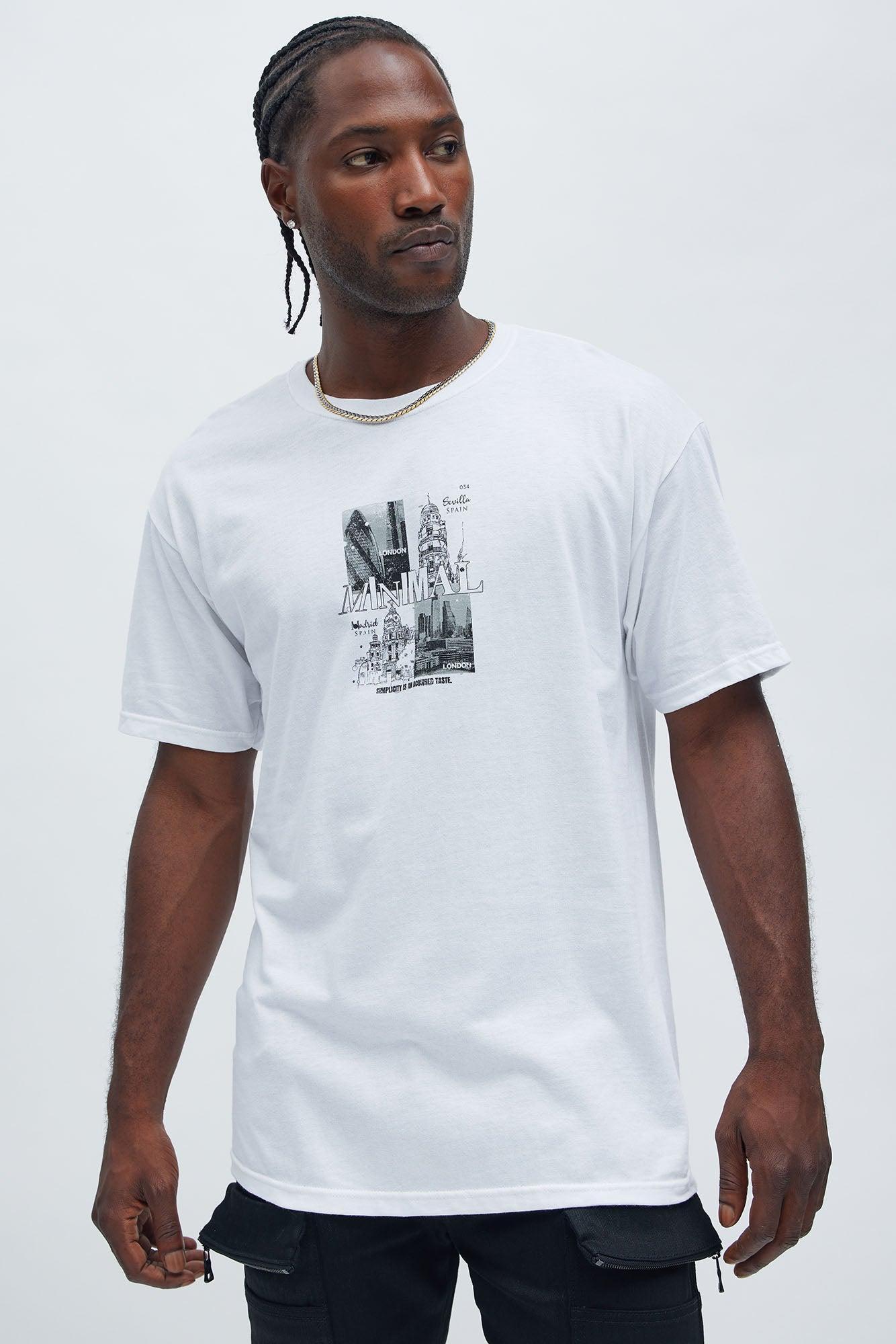 Simplicity Is An Acquired Taste Short Sleeve Tee - White Product Image