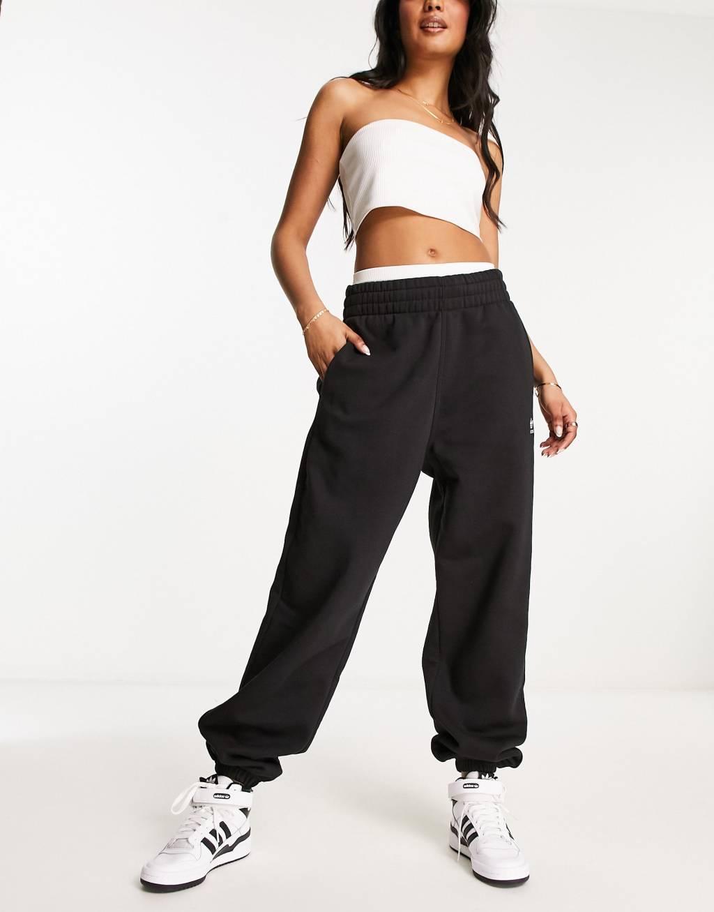 adidas Originals track pants in black Product Image