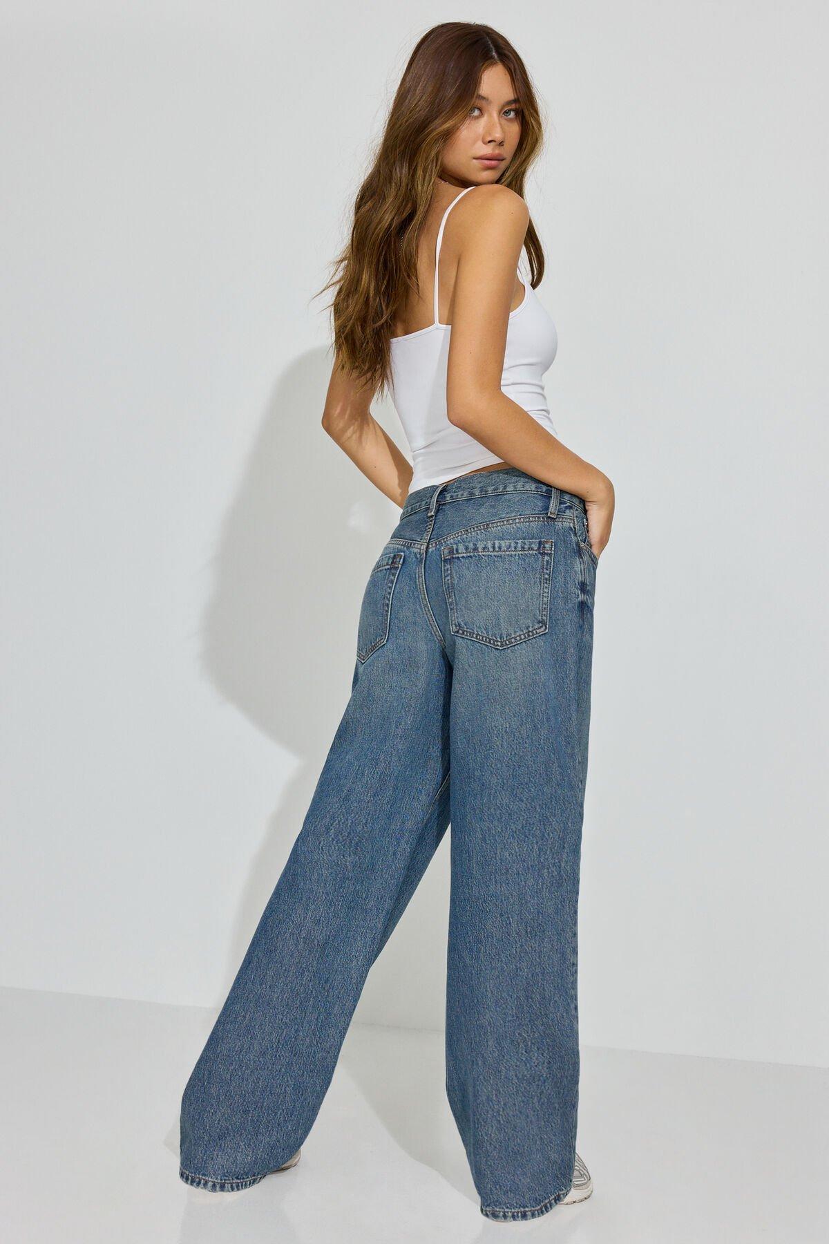 Low Rise Baggy Jeans Product Image