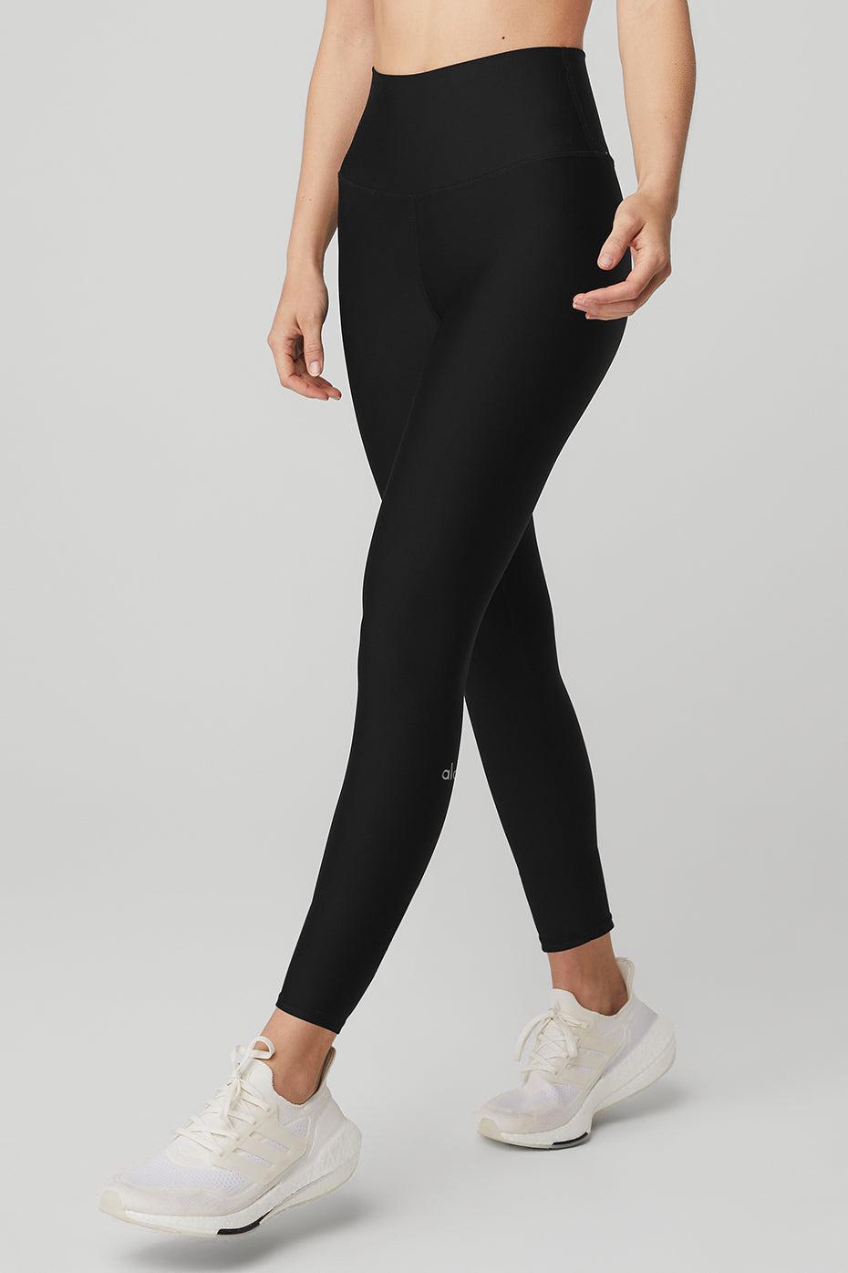 7/8 High-Waist Airlift Legging - Black Product Image