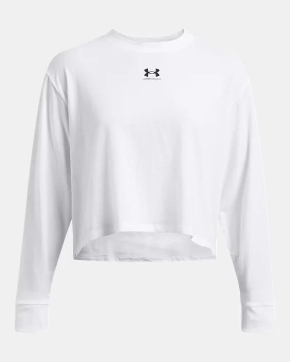 Women's UA Rival Boxy Long Sleeve Product Image