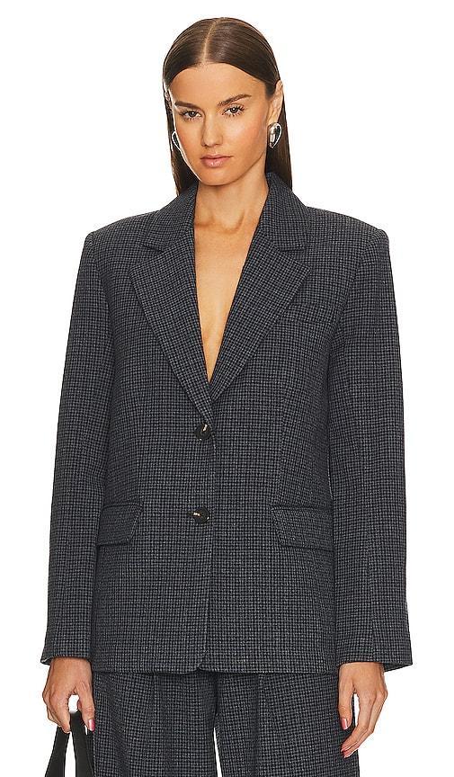 The Oversized Plaid Blazer Product Image