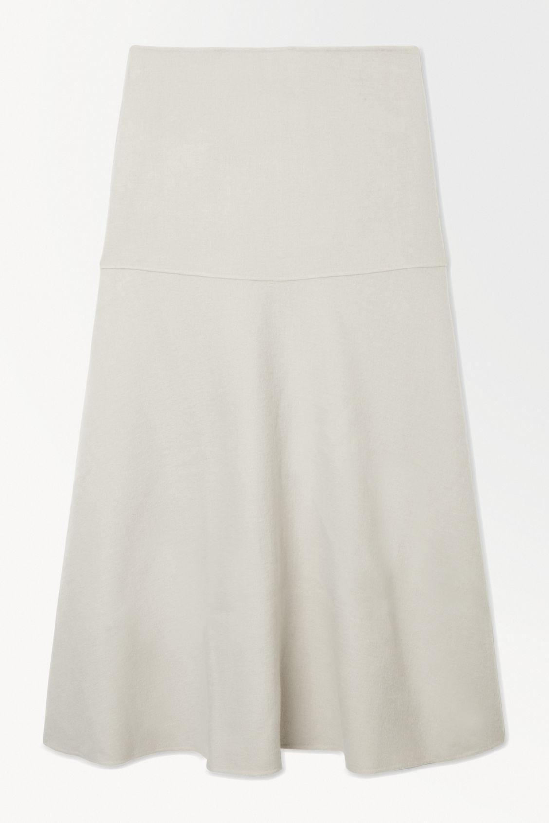 THE WOOL-BLEND MIDI SKIRT product image