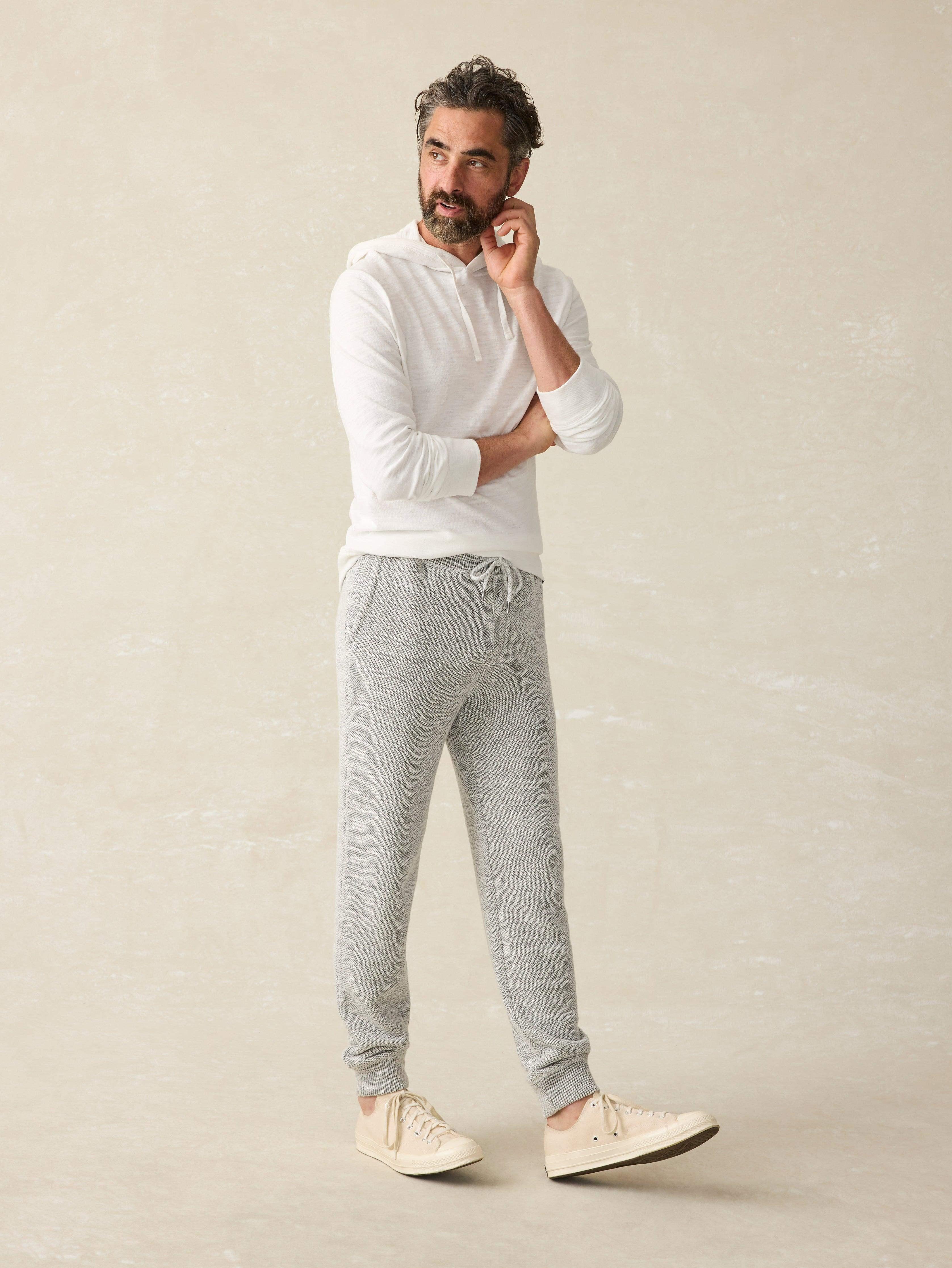 Whitewater Sweatpant - Grey Shell Loop Male Product Image