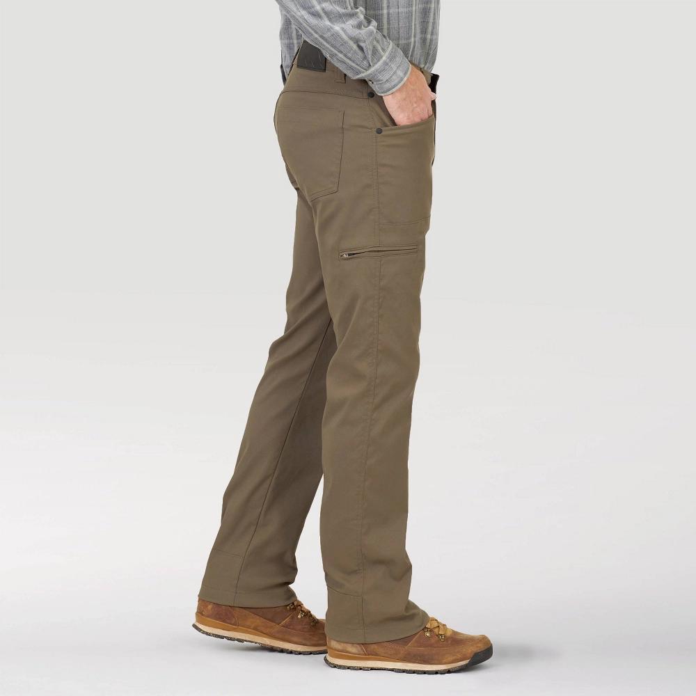 Wrangler Mens ATG Synthetic Straight Utility Pants - Morel 38x30 Product Image