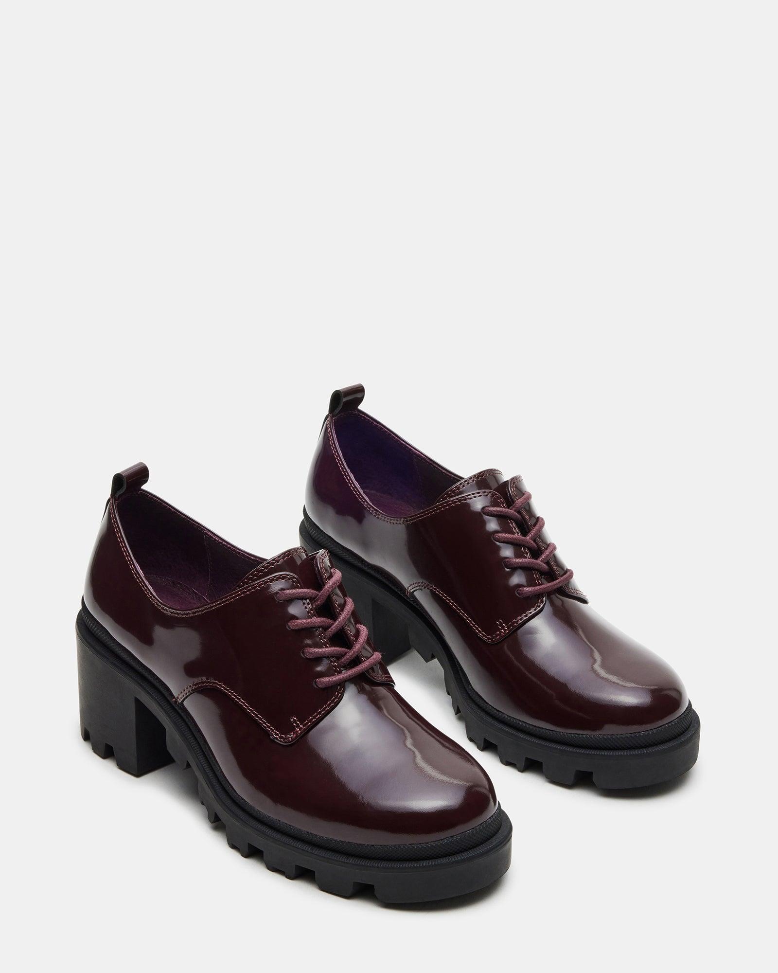 STEPPER BURGUNDY LEATHER Female product image