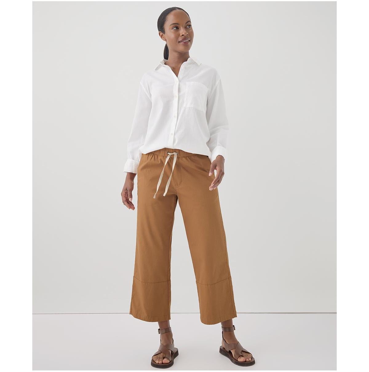 Womens Daily Twill Crop Pant 3XL Product Image