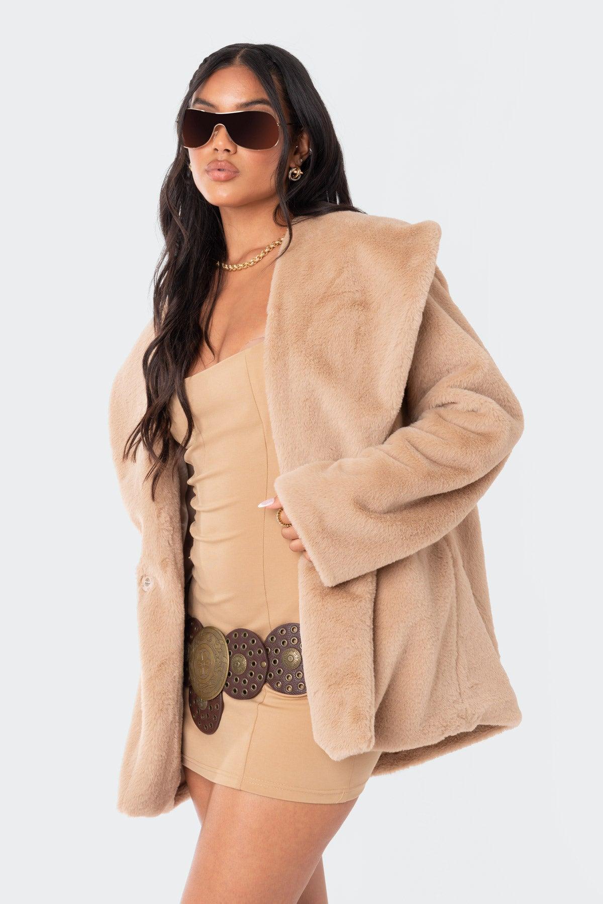 Briar Faux Fur Jacket Product Image