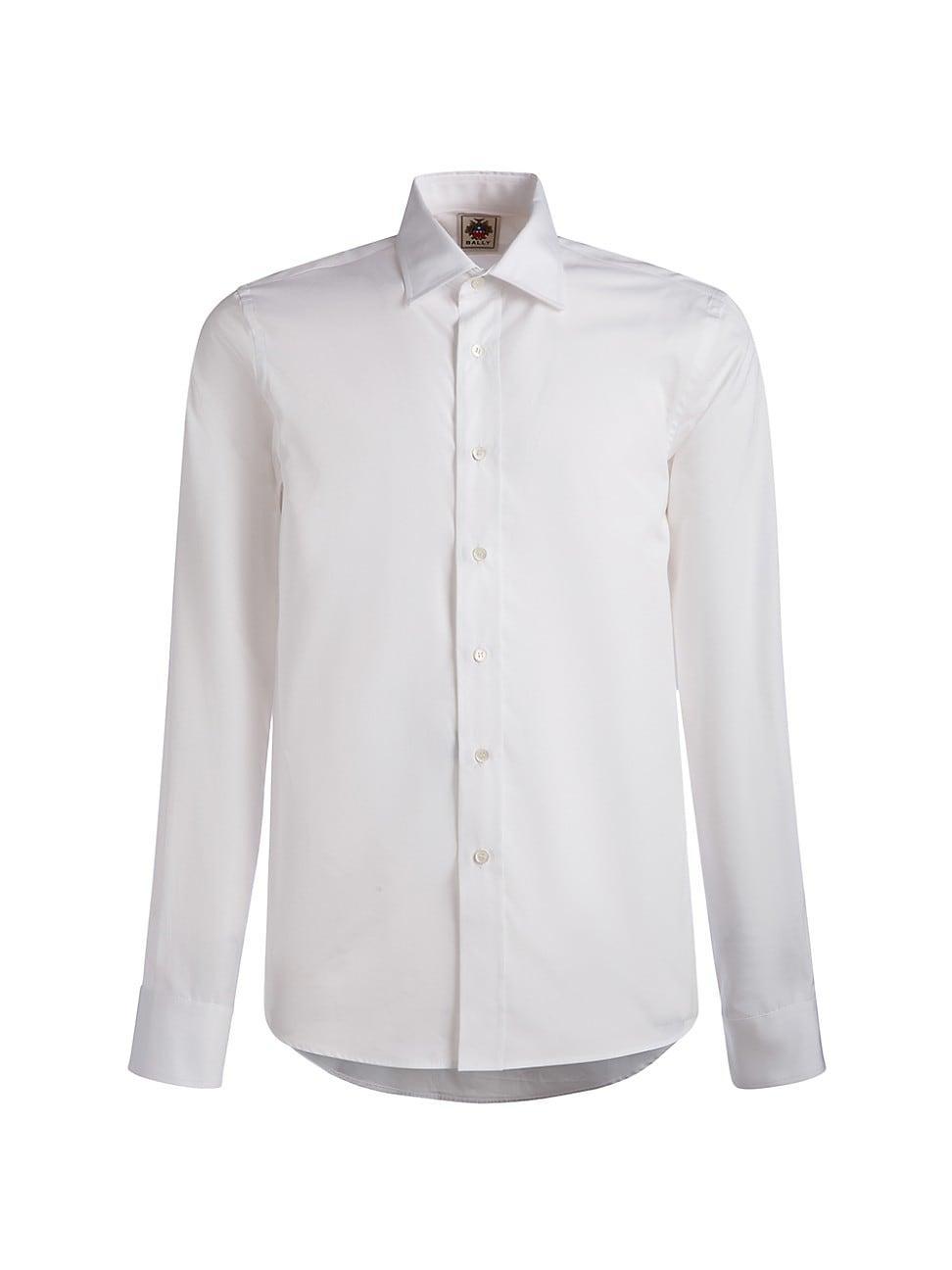 Mens Bally x Adrien Brody Button-Front Cotton Shirt Product Image