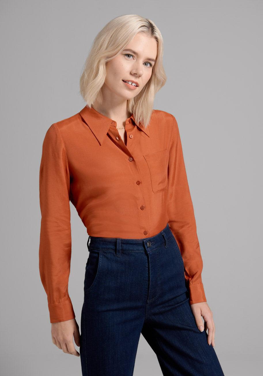 Point In Time Button-Up Top Product Image