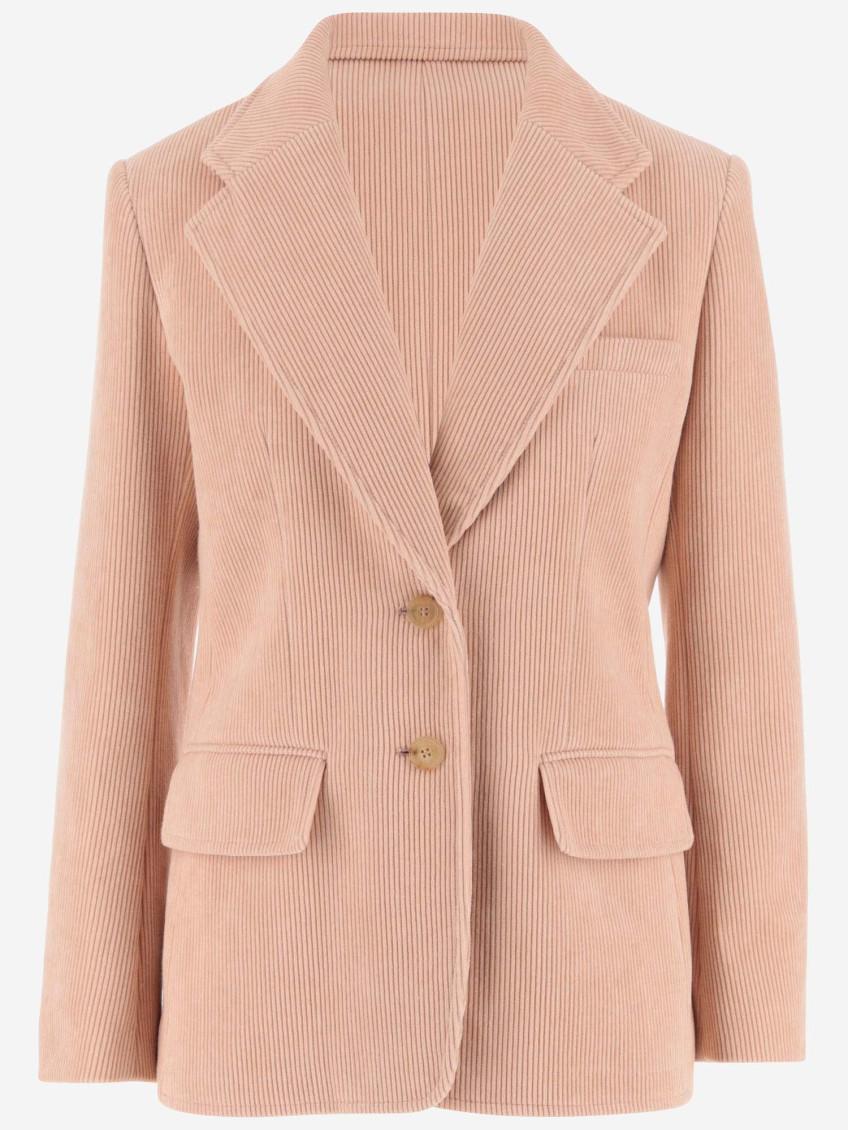 Light Pink Single-breasted Blazer Product Image