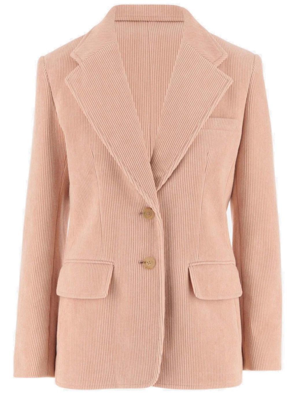 Light Pink Single-breasted Blazer Product Image