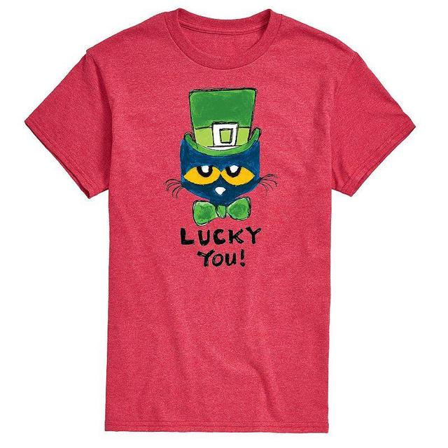 Mens Pete Cat Lucky You Tee Product Image