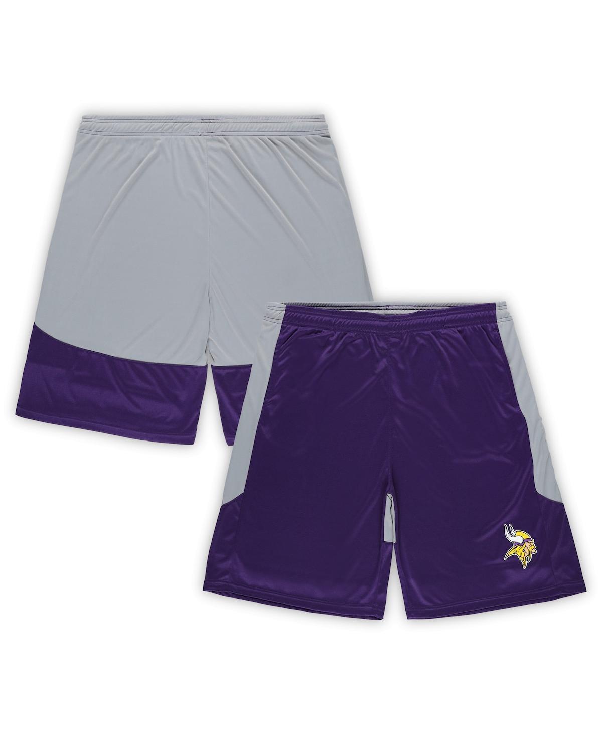 Mens Fanatics Minnesota Vikings Big & Tall Team Logo Shorts Product Image