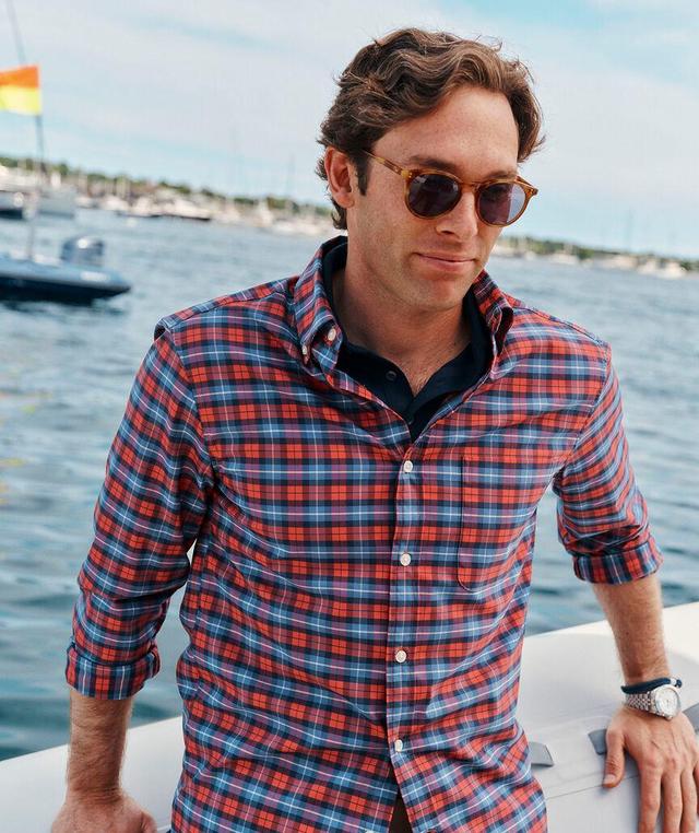 On-The-Go brrrº Plaid Shirt Product Image