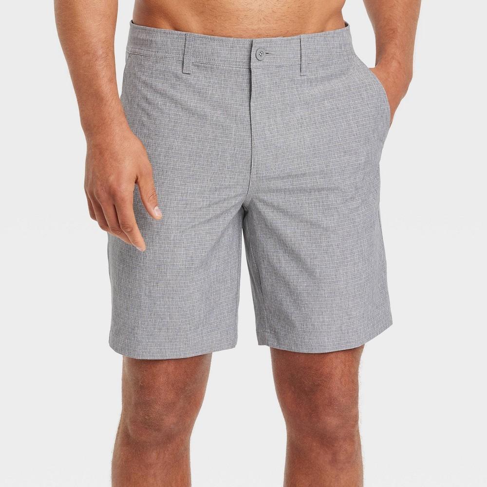 Mens 9 Hybrid Swim Shorts - Goodfellow & Co Gray 33 Product Image