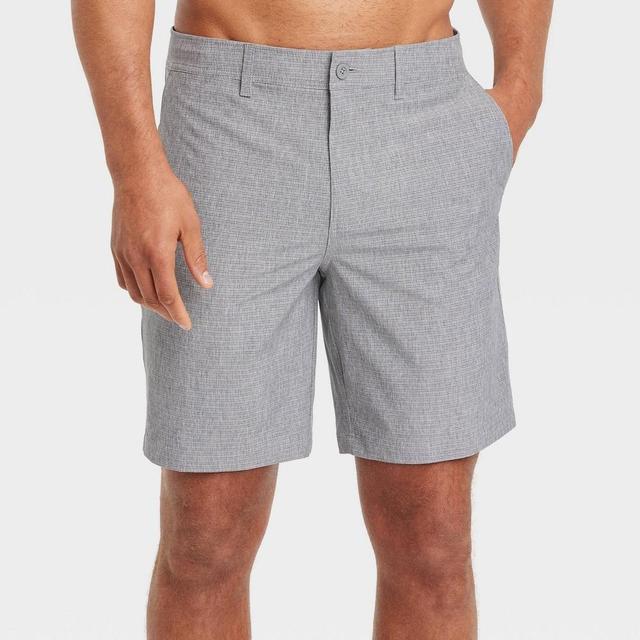 Mens 9 Hybrid Swim Shorts - Goodfellow & Co Gray 32 Product Image