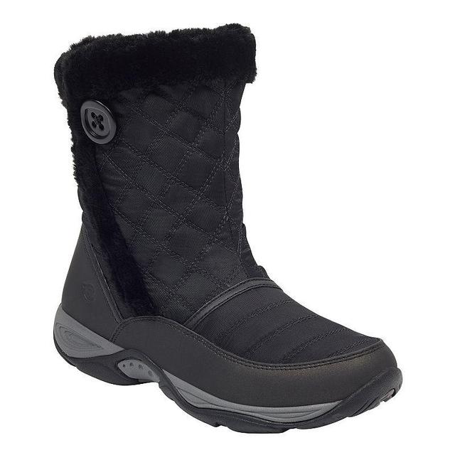 Easy Spirit Exposure Womens Quilted Boots Black Product Image