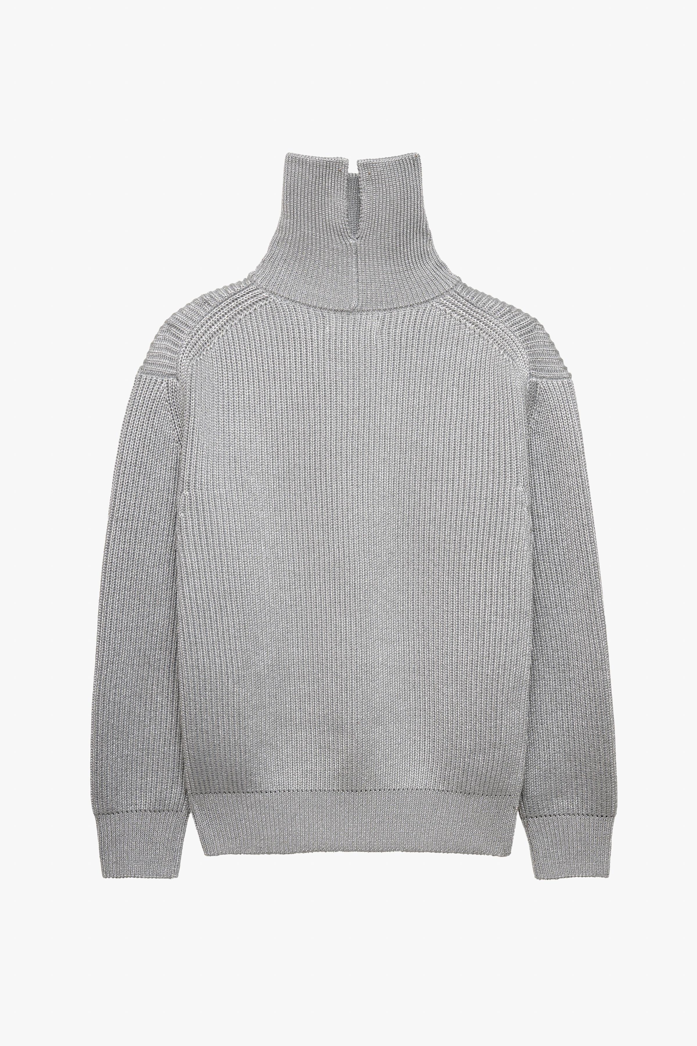 METALLIC FINISH SWEATER X STEFANO PILATI Product Image