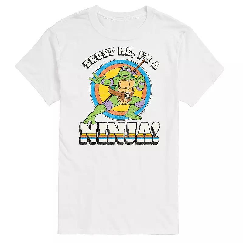 Big & Tall TMNT Trust Me Graphic Tee, Mens Product Image