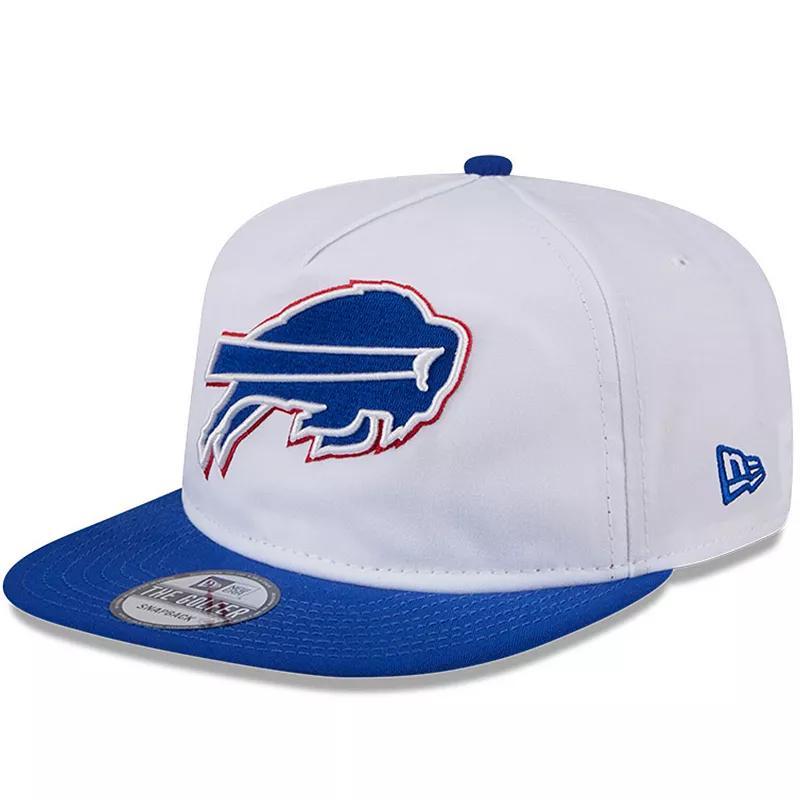 New Era Mens White Buffalo Bills 2024 Nfl Training Camp Golfer Snapback Hat - White Product Image