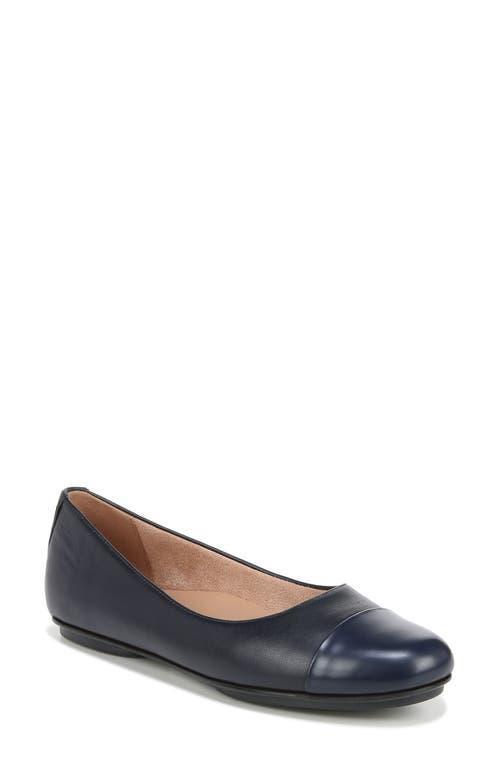 Naturalizer Maxwell Leather Cap Toe Ballet Flats Product Image