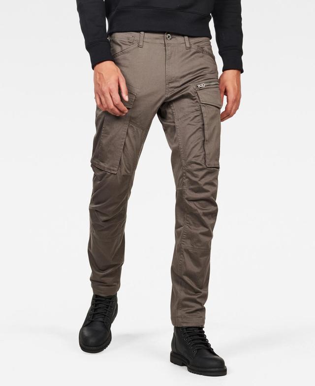 G-Star Rovic Zip 3D Tapered Fit Pants in Premium Micro Stretch Twill GS Grey (Gs Grey) Men's Clothing Product Image